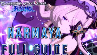 GBVSR Narmaya Pro Guide  Gameplan Combos and Offense  Granblue Fantasy Versus Rising [upl. by Willy]