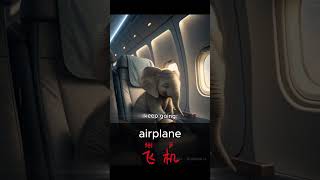 airplane  飞机，Learning Chinese through image association chinese learnchinese pinyin [upl. by Kawai]