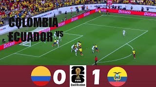 Colombia vs Ecuador  2024 World Cup Qualification  Match Highlights [upl. by Kamp]