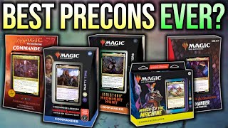 The Top 5 Commander Precons of ALL TIME [upl. by Halivah]