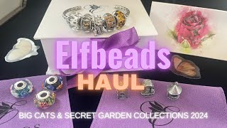 New ELFBEADS Big Cats amp Secret Garden Collections 2024  A Haul [upl. by Ak]