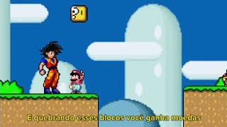 Goku no universo do mario e o mario no universo do goku [upl. by Acirederf]