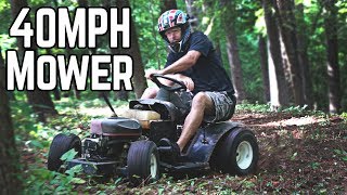 Rat Rod Racing Lawn Mower Returns [upl. by Defant]