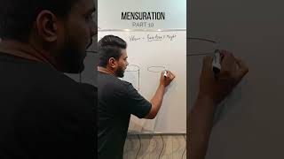 Mensuration Part 10 volumeofcylinder volumeofcone [upl. by Schulman324]