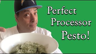 Authentic Ligurian Pesto in the Food Processor with Chef GS Argenti [upl. by Noonan]