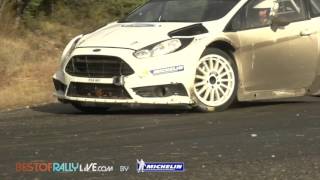 MSport  Mads Ostberg  2015 WRC Rally Monte Carlo Testing  BestofRallyLive [upl. by Felita82]