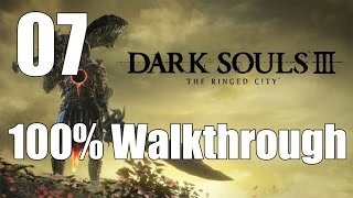 Dark Souls 3 The Ringed City  Walkthrough Part 7 Slave Knight Gael [upl. by Nryhtak691]