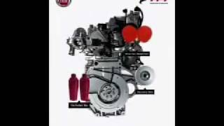 Fiat 500 TwinAir 85 HP twocylinder engine CGI [upl. by Spector]