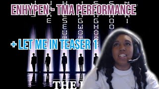 LIVE VOCALS  Enhypen TMAs Performance amp Let Me In Teaser 1 Reaction [upl. by Arney]