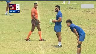 Samoa vs Tonga ▷ 2023 Pacific Games 7s Highlights Semi Final [upl. by Manvell]