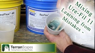 TerranScapes  Mixing UreFil with Reoflex Urethane Rubber  SmoothOn [upl. by Augie]