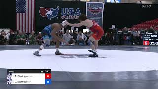 79 Kg Semis  Alex Dieringer Cliff Keen Wrestling Club  TMWC Vs Carter Starocci Nittany Lion Wr [upl. by Esom]