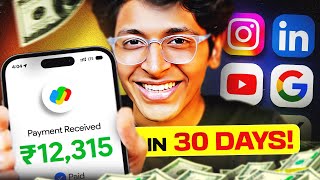 Make Your FIRST ₹10000 with Phone in 30 DAYS No Experience Needed  Freelancing for Beginners [upl. by Nashoma]