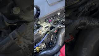 Buick encore 2017 thermostat Housing replaced [upl. by Irak]