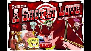 Nicktoons A Shot at Love  Fun Game for Kids in English Nickelodeon Nick Jr [upl. by Eimrots666]