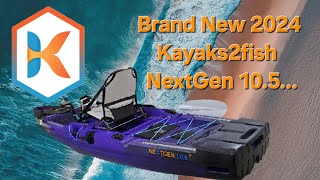 Unboxing the Brand New 2024 Kayaks2fish NextGen 105 [upl. by Yeslah]