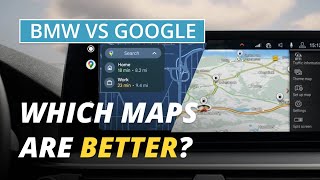 Google Maps vs Apple Maps vs BMW Maps Which is Best [upl. by Eniledam]