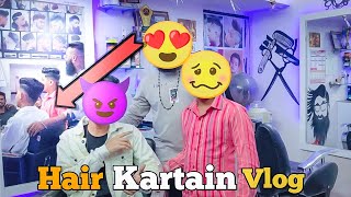 Hair Karten Vlog Latur  Best hair salon in latur 😍😍🔥✨ [upl. by Reyaht957]