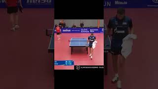 Truls Moregard Yellow Card Moment shorts tabletennis [upl. by Dieterich]