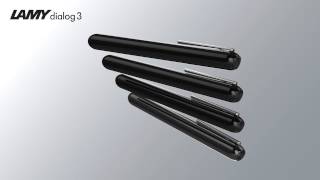 LAMY dialog3 – A Unique Twistaction Fountain Pen [upl. by Llesirg]