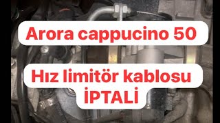 Arara cappucino 50  limitör kablosu İPTALİ [upl. by Philipines]