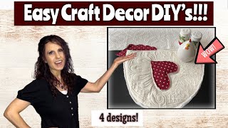 Come See These Easy Farmhouse Style Placemats  DIY Placemats For Your Dining Table Decor 2024 [upl. by Nordek574]