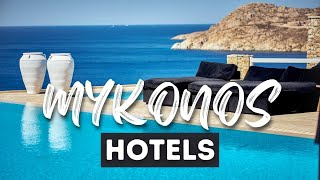 Top 10 Luxury Hotels in Mykonos 2021 [upl. by Anikal]