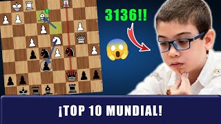 ¡¡BRUTAL El PRODIGIO de ORO de 11 AÑOS ENTRA en el TOP 10 MUNDIAL  Faustino Oro [upl. by Ribal673]