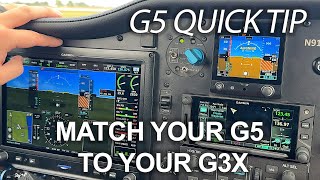 G5 Quick Tip  Changing Attitude Scale [upl. by Seravat]