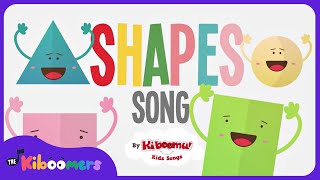 Shapes Song  THE KIBOOMERS Preschool Songs for Circle Time Learning [upl. by Grodin]