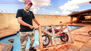 MINHA MINI MOTO SECRETA 🤫 [upl. by Bow]