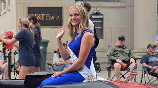 Union County Veterans Fourth of July Parade in Lewisburg PA 06292024 [upl. by Eeresed]