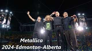 Sneaking in Metallica Commonwealth Stadium in Edmonton Canada on … [upl. by Lirret]