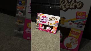 Mini Brands Retro unboxing unboxing minibrands [upl. by Inaj74]