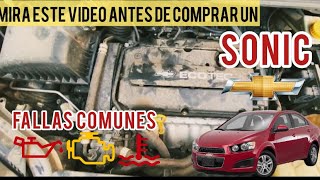 Porque no comprar un Chevrolet Sonic  PRINCIPALES FALLAS [upl. by Atnahsal362]