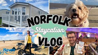 GREAT YARMOUTH STAYCATION VLOG 2023  Haven CaisteronSea Holiday Park  Caravan Tour BINGO Beach [upl. by Tocs]