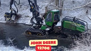 John Deere in Action Clearing for a New Generation of Trees 🌲4k hd [upl. by Inalaehon224]