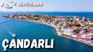 Çandarlı Dron Çekimleri  Çandarlı Gökyüzünden Görüntüler  Çandarlı Gezisi  Çandarlı Dikili İzmir [upl. by Anneliese]