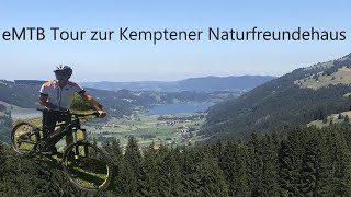 Allgäu2024  eMTB Abenteuer Tour Kemptener Naturfreundehaus 41km  1120hm [upl. by Cynthy]