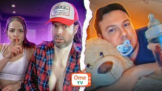 Catfishing creeps with the girlfriend on OmeTV [upl. by Winna636]