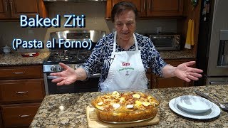 Italian Grandma Makes Baked ZitiRigatoni Pasta al Forno [upl. by Geddes]