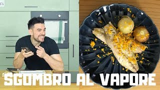 Filetto di Sgombro al vapore  CUCINA SENZA RIMORSI  Alessio dei theShow  Cucina Da Uomini [upl. by Eanram]