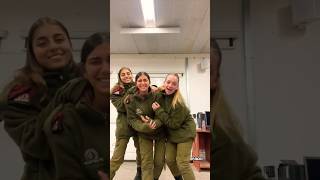 Israel Defense Force Angels Having Fun 😊 israel idf prettygirl trend dance [upl. by Rubetta]