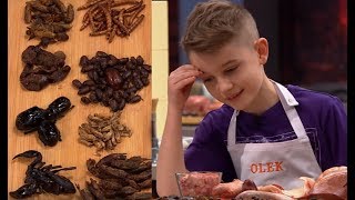 W tej konkurencji młodzi kucharze musieli wymyślić danie z robakami MasterChef Junior [upl. by Walczak533]