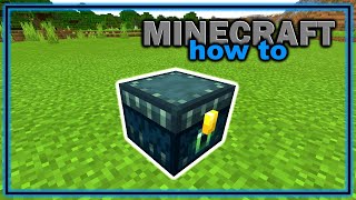 How to Craft and Use an Ender Chest  Easy Minecraft Tutorial [upl. by Kries]