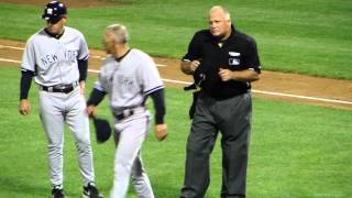 Joe Girardi gets ejected after Dempster hits Alex Rodriguez Yankees vs Red Sox Fenway 81813 live [upl. by Vershen]