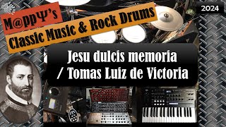 【♰Gregorian Chant】Jesu dulcis memoria  Victoria amp Solfeggio Frequency 285 Hz Synthesizer Ambirnt [upl. by Dnalhsa56]