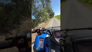 FOUR WHEELING DOPE youtubeshorts insane fourwheeler amazing [upl. by Alvinia]