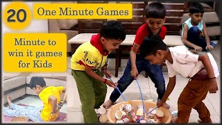 20 One minute games for kids  Kindergarten Games for Small Kids  Motor Skills  Fundoor [upl. by Bobbye]