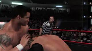 WWE Smackdown vs Raw 2007  XBOX 360 Gameplay  Triple H vs Randy Orton [upl. by Kaja624]